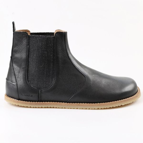 Botas Barefoot Chelsea LUNA Negro | LANG.S