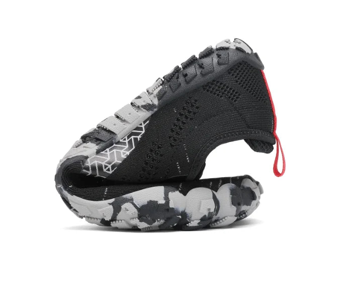 Deportivas Barefoot Smart Negro Rojo | Adulto