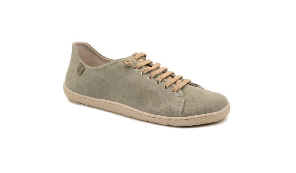Deportivas Barefoot Loneta Eco Kaki | Adulto
