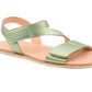 Sandalias Barefoot Cerco Verde Brillante | Adulto