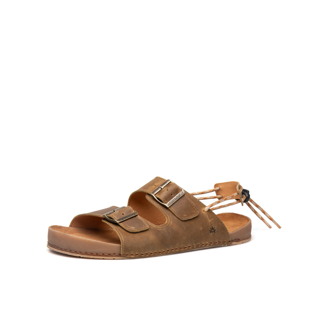 Sandalias Barefoot Horizon Arizona Mostaza Cordón