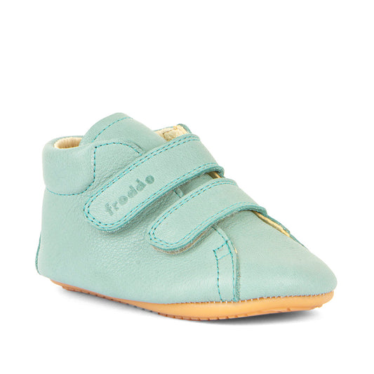 Botita Doble Velcro Prewalkers Menta T18