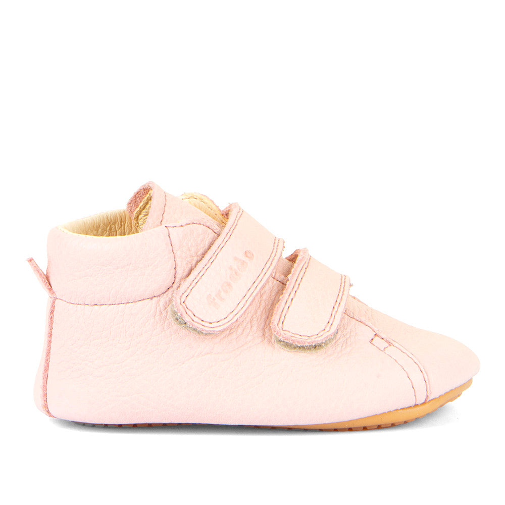 Botita Doble Velcro Prewalkers Rosa