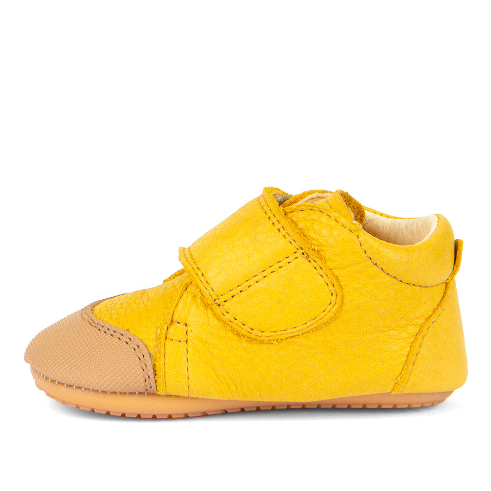 Botita Velcro Prewalkers Toesy Mostaza