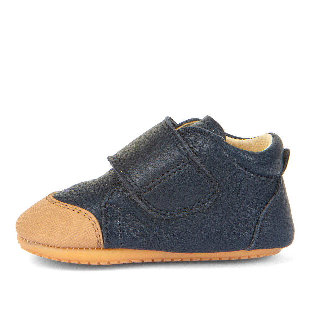 Botita Velcro Prewalkers Toesy Azul Marino