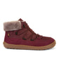 Botas Barefoot Up Furry W Tex Burdeos | Adulto