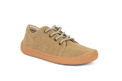 Deportivas Barefoot Canvas Beige | Adulto