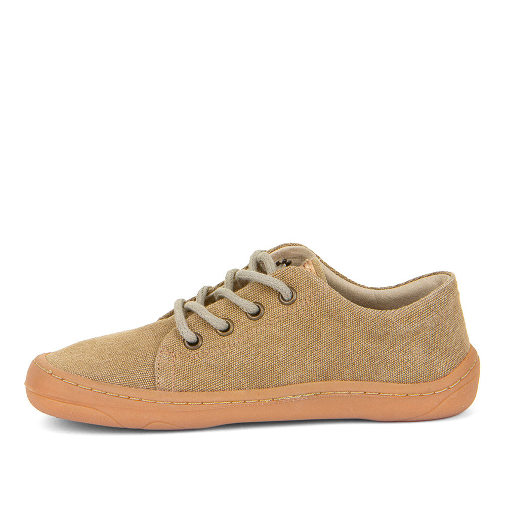 Deportivas Barefoot Canvas Beige | Adulto