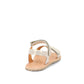 Sandalias Flexy Lia Blanco Dorado | Adulto