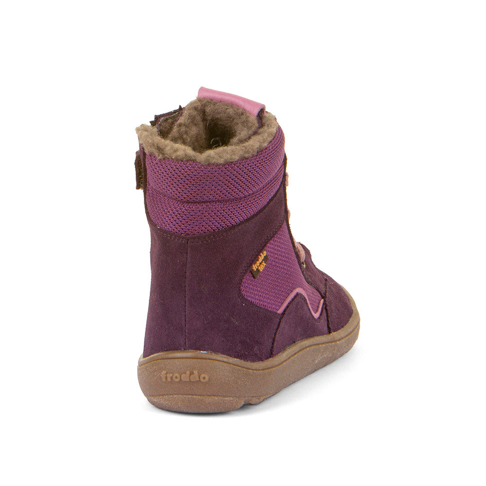 Botas Barefoot Tex Wool Grow Morada | Adulto