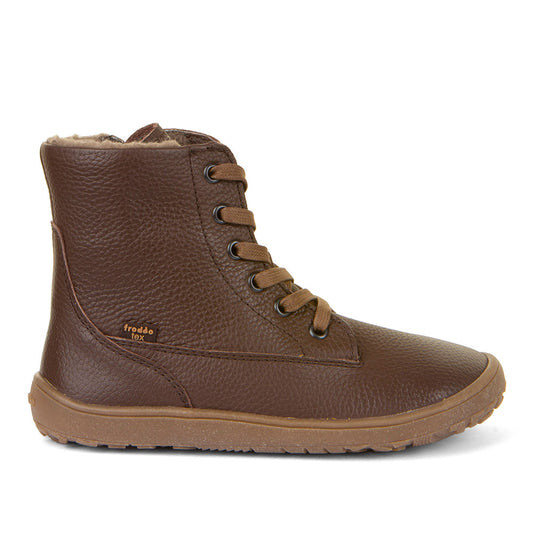 Botas Barefoot Tex Laces Marrón Oscuro | Adulto