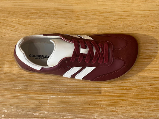 Deportivas Barefoot Retro Burdeos | Adulto