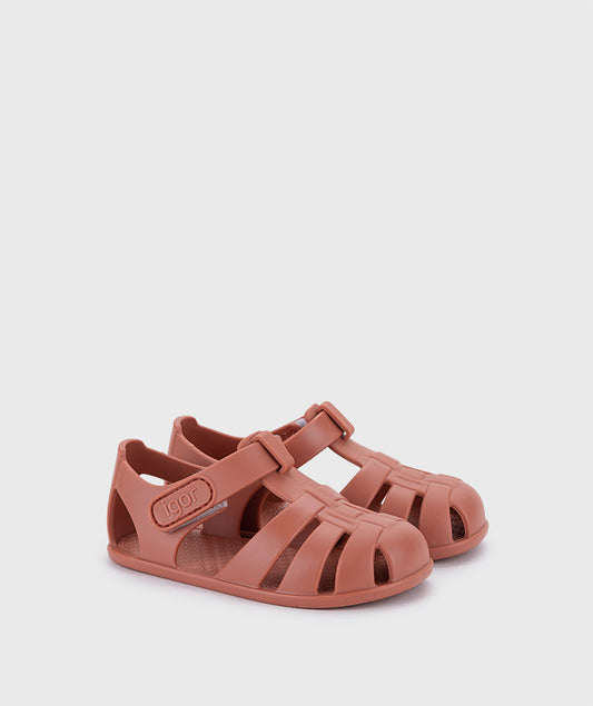 Cangrejeras Barefoot Nemo Solid Terracota