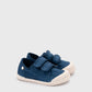 Lonetas Barefoot Doble Velcro Azul Marino