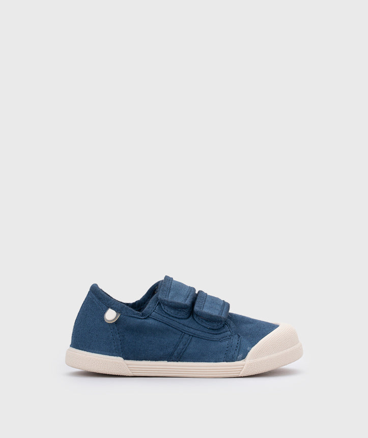 Lonetas Barefoot Doble Velcro Azul Marino
