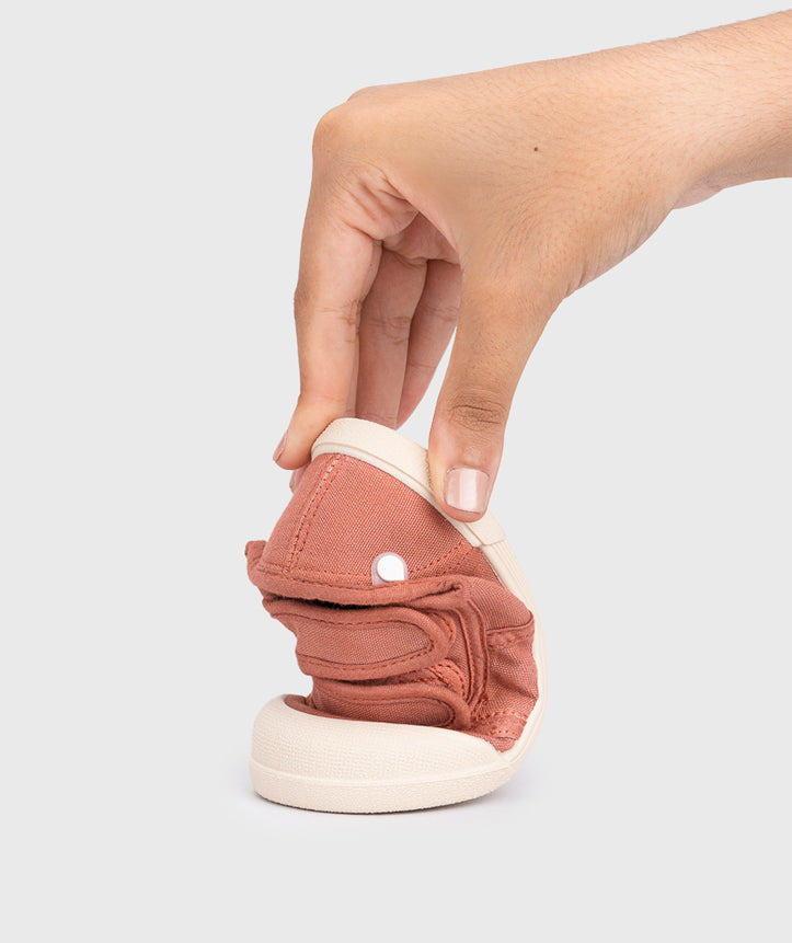 Lonetas Barefoot Doble Velcro Terracota