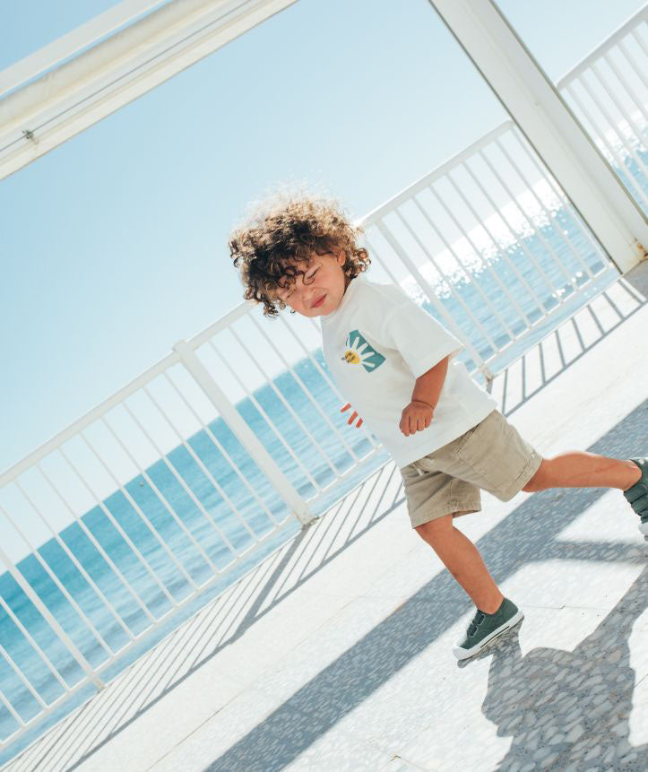 Lonetas Barefoot Doble Velcro WIDE Kaki