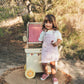 Lonetas Barefoot Doble Velcro WIDE Rosa