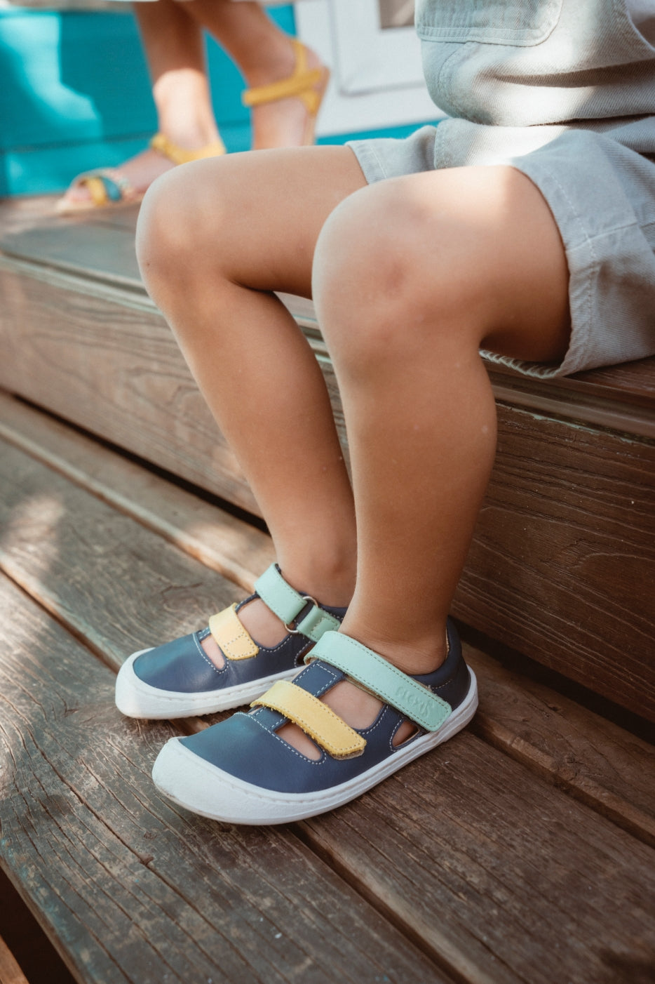 Sandalias Flexi Nens Azul