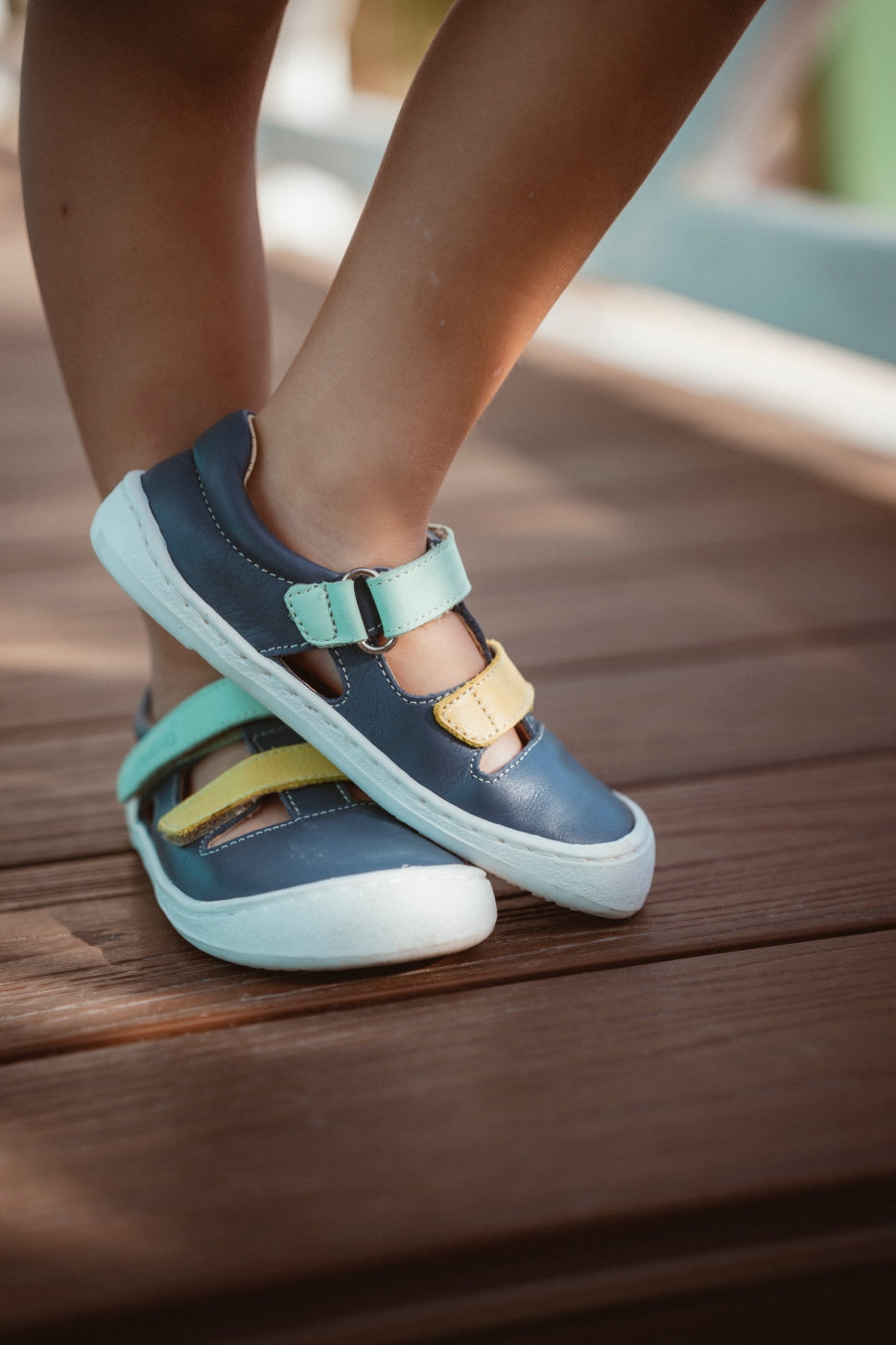 Sandalias Flexi Nens Azul