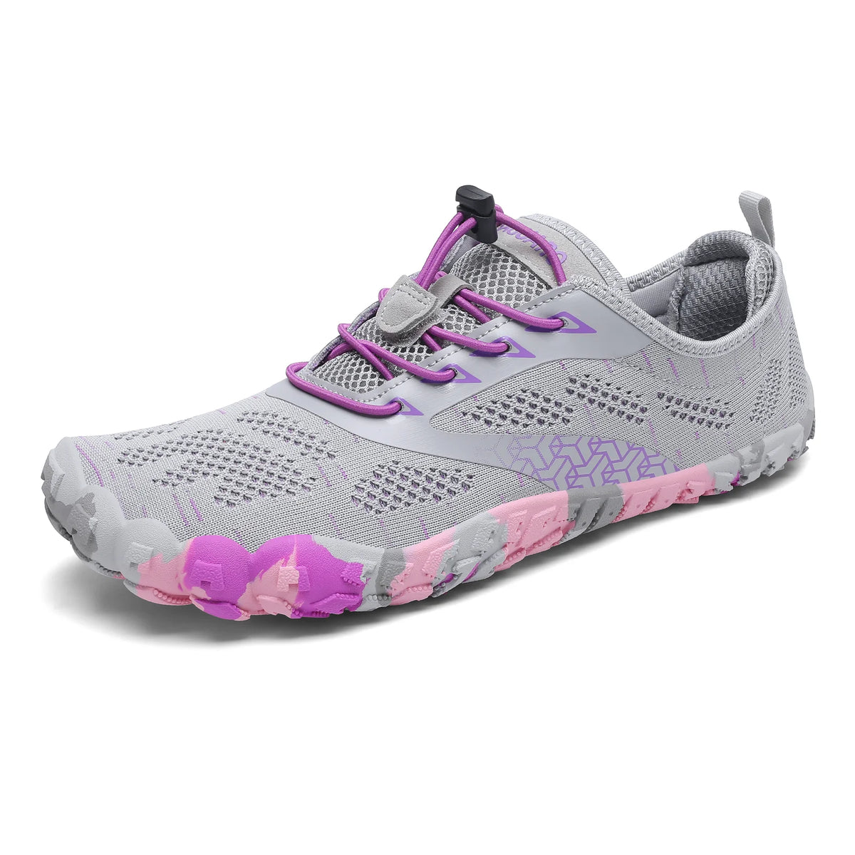 Deportivas Barefoot Smart II Gris Y Rosa | Adulto