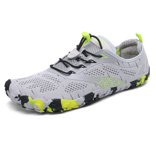 Deportivas Barefoot Smart II Gris Amarillo | Adulto