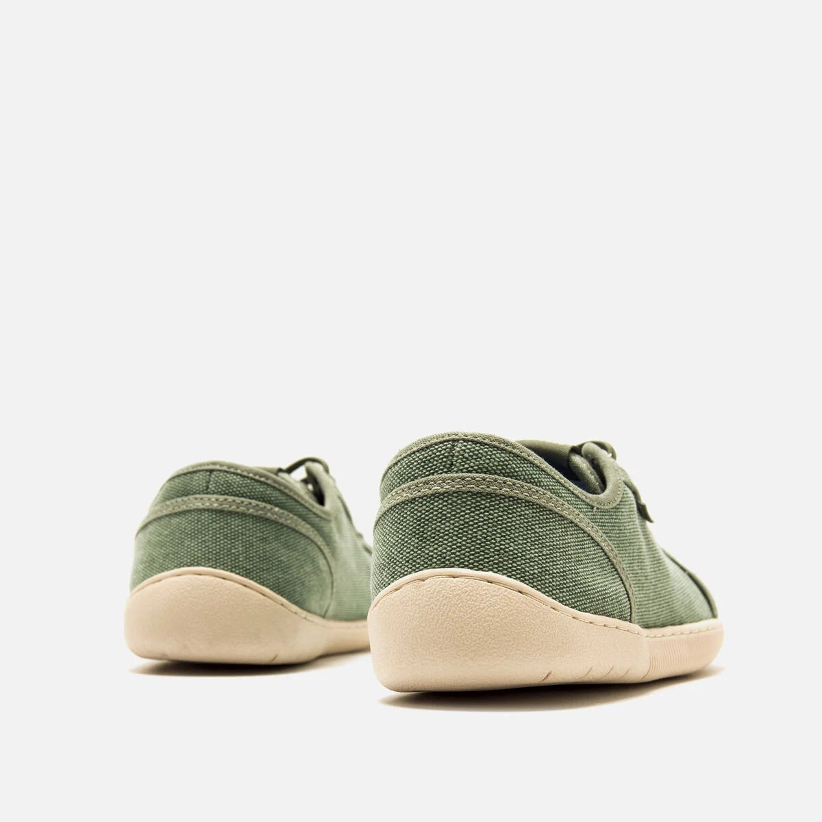 Deportivas Barefoot Loneta Yorex Verde | Adulto