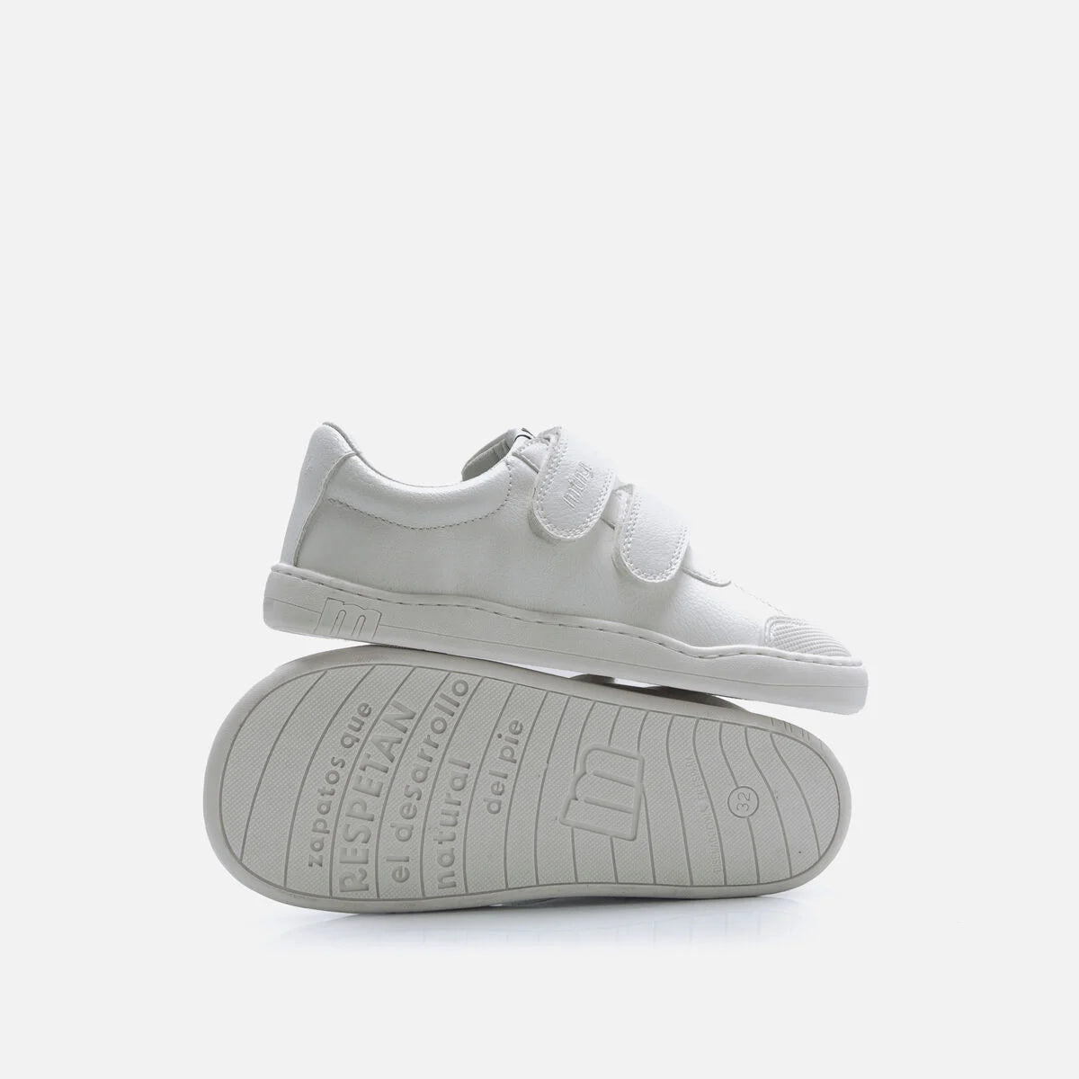 Deportivas Barefoot Free Colegial Blanco