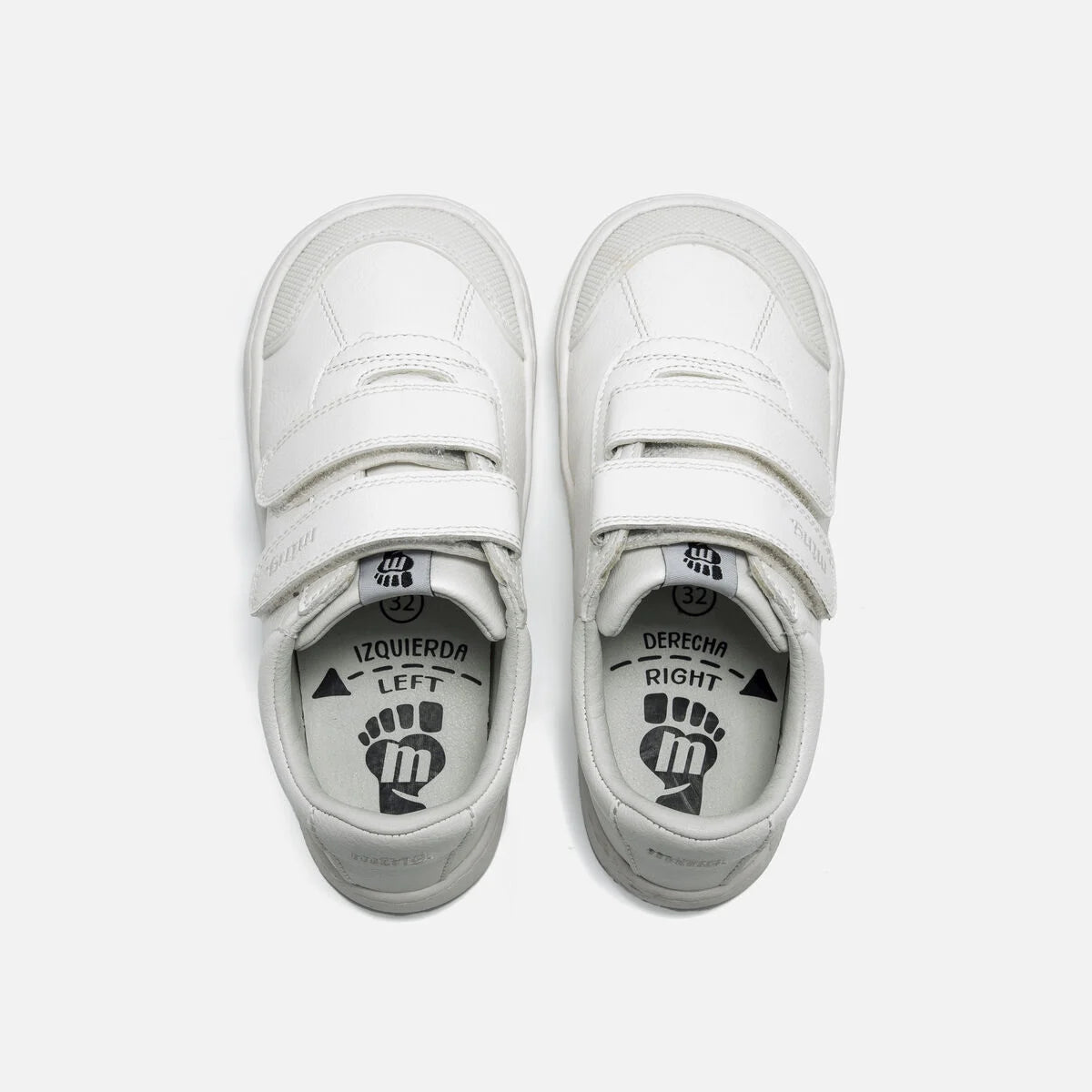 Deportivas Barefoot Free Colegial Blanco