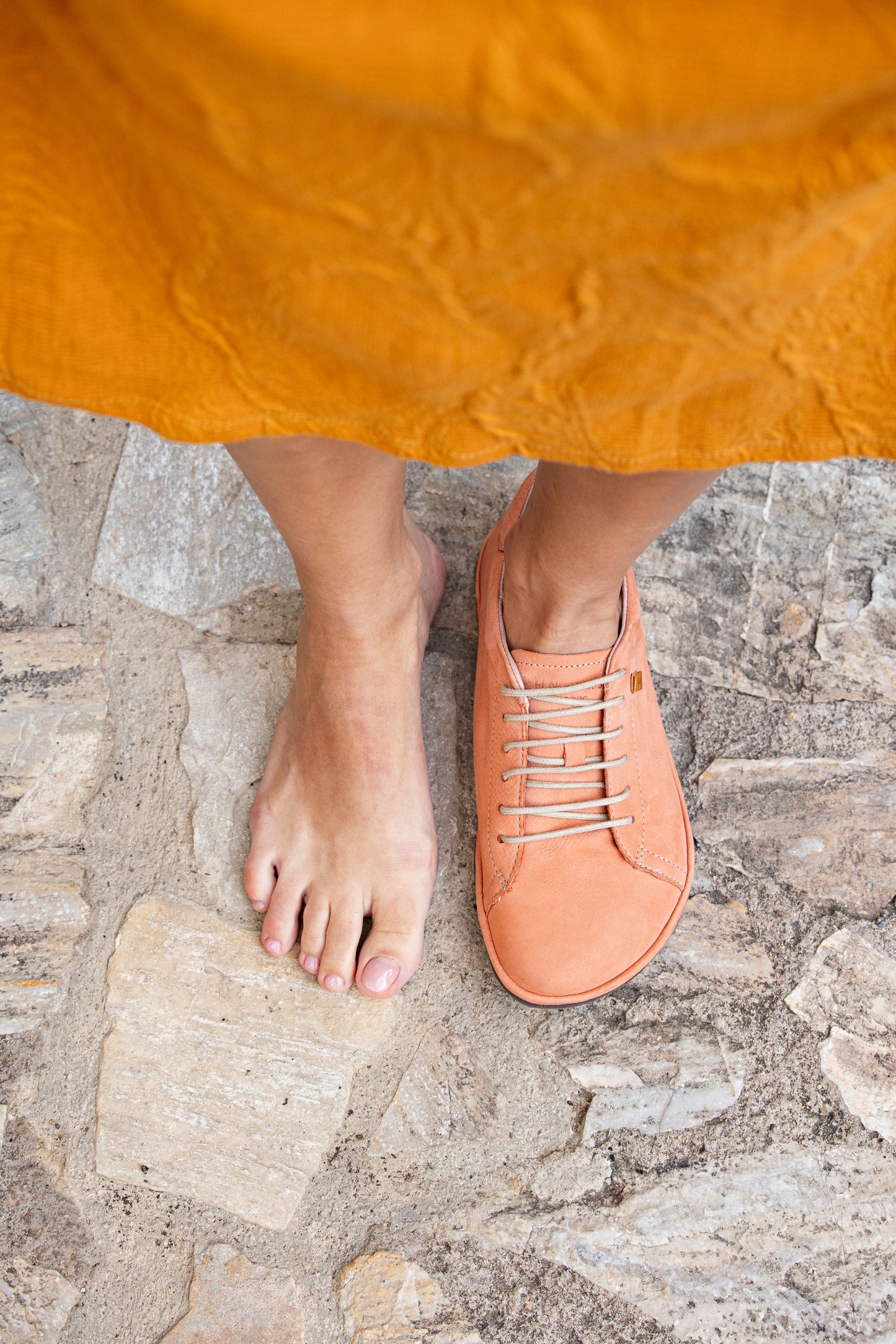 Zapato Barefoot Nobuck Lavado