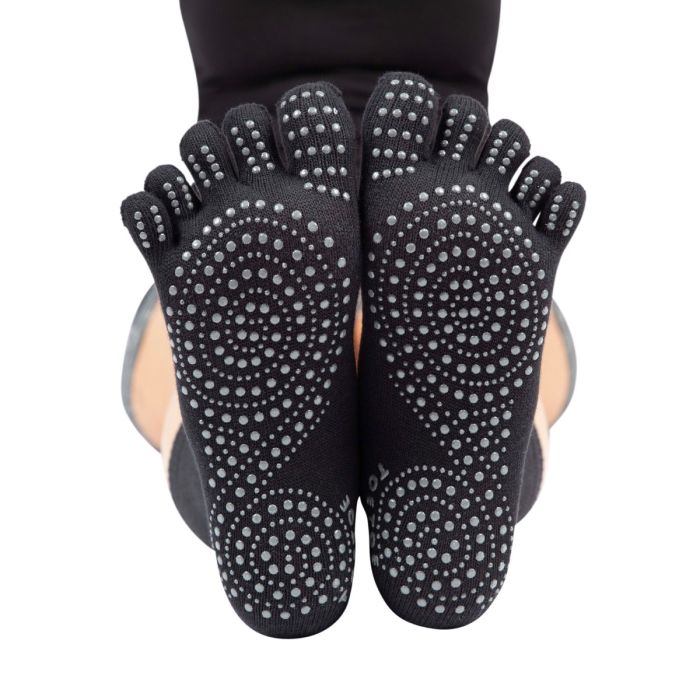 Calcetines Barefoot de Dedos Antideslizante Yoga & Pilates - Media Caña