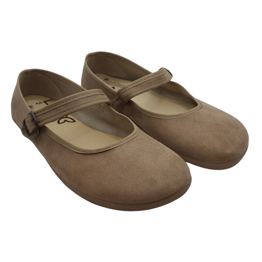 Bailarinas Barefoot Serratex Taupe | Adulto