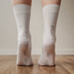 Calcetines Barefoot Puntera Ancha Alto | Blanco