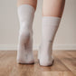 Calcetines Barefoot Puntera Ancha Alto | Blanco