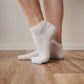 Calcetines Barefoot Puntera Ancha Tobilleros | Blanco