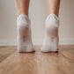Calcetines Barefoot Puntera Ancha Tobilleros | Blanco