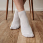 Calcetines Barefoot Puntera Ancha Tobilleros | Blanco