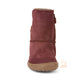 Botas Tex Suede Barefoot Con Forro Burdeos | Adulto