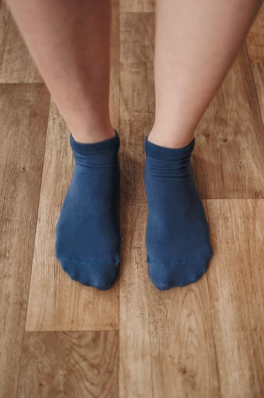 Calcetines Barefoot Puntera Ancha Azul | Be-Lenka