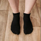 Calcetines Barefoot Puntera Ancha Tobilleros | Negro