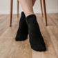 Calcetines Barefoot Puntera Ancha Tobilleros | Negro