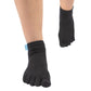 Calcetines Barefoot de Dedos Tobilleros | Negro