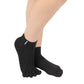 Calcetines Barefoot de Dedos Tobilleros | Negro