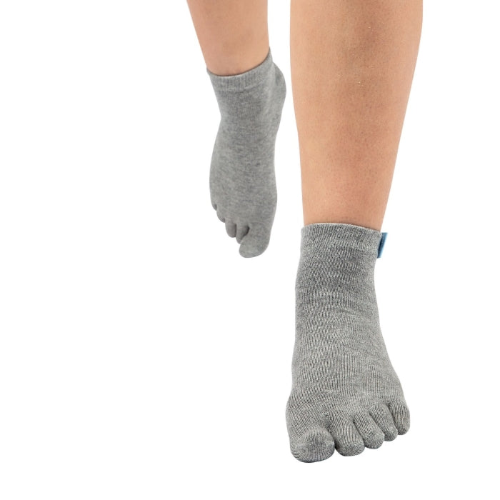 Calcetines Barefoot de Dedos Tobilleros | Gris
