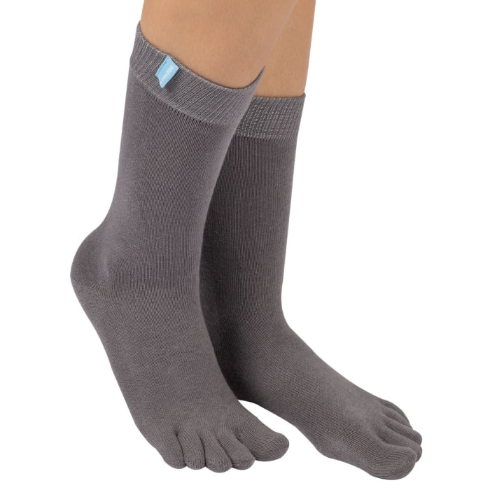 Calcetines Barefoot de Dedos Media Cana | Gris