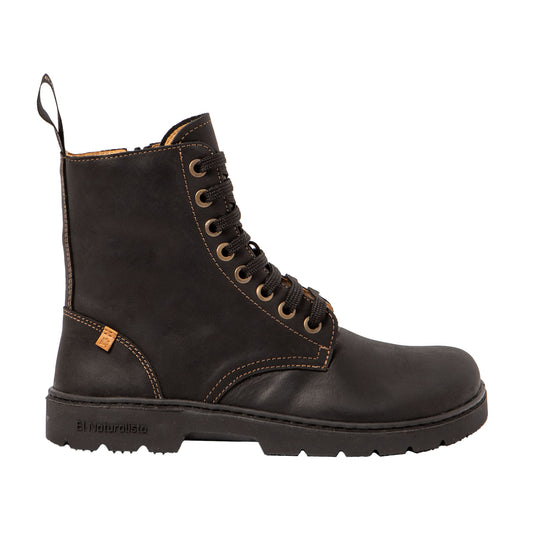 Bota Barefoot Cordones Arizona Negra
