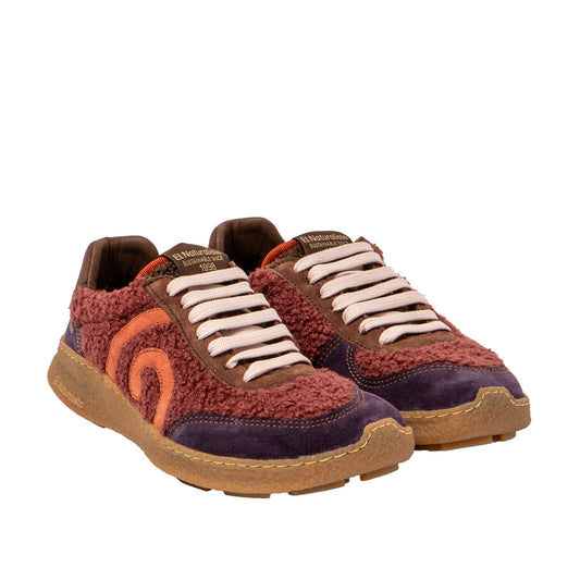 Deportiva Multi Material Vino