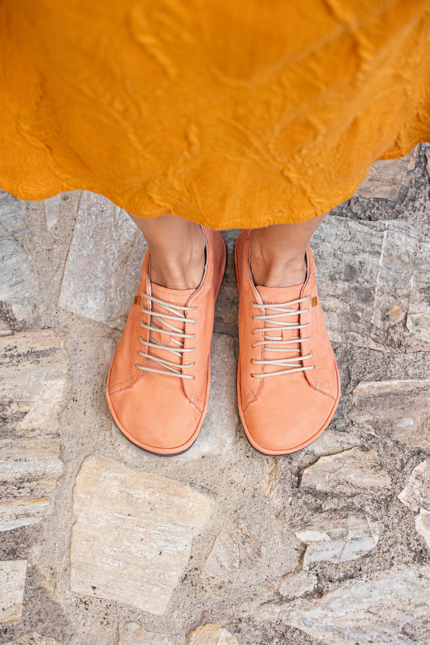 Zapato Barefoot Nobuck Lavado Cuero