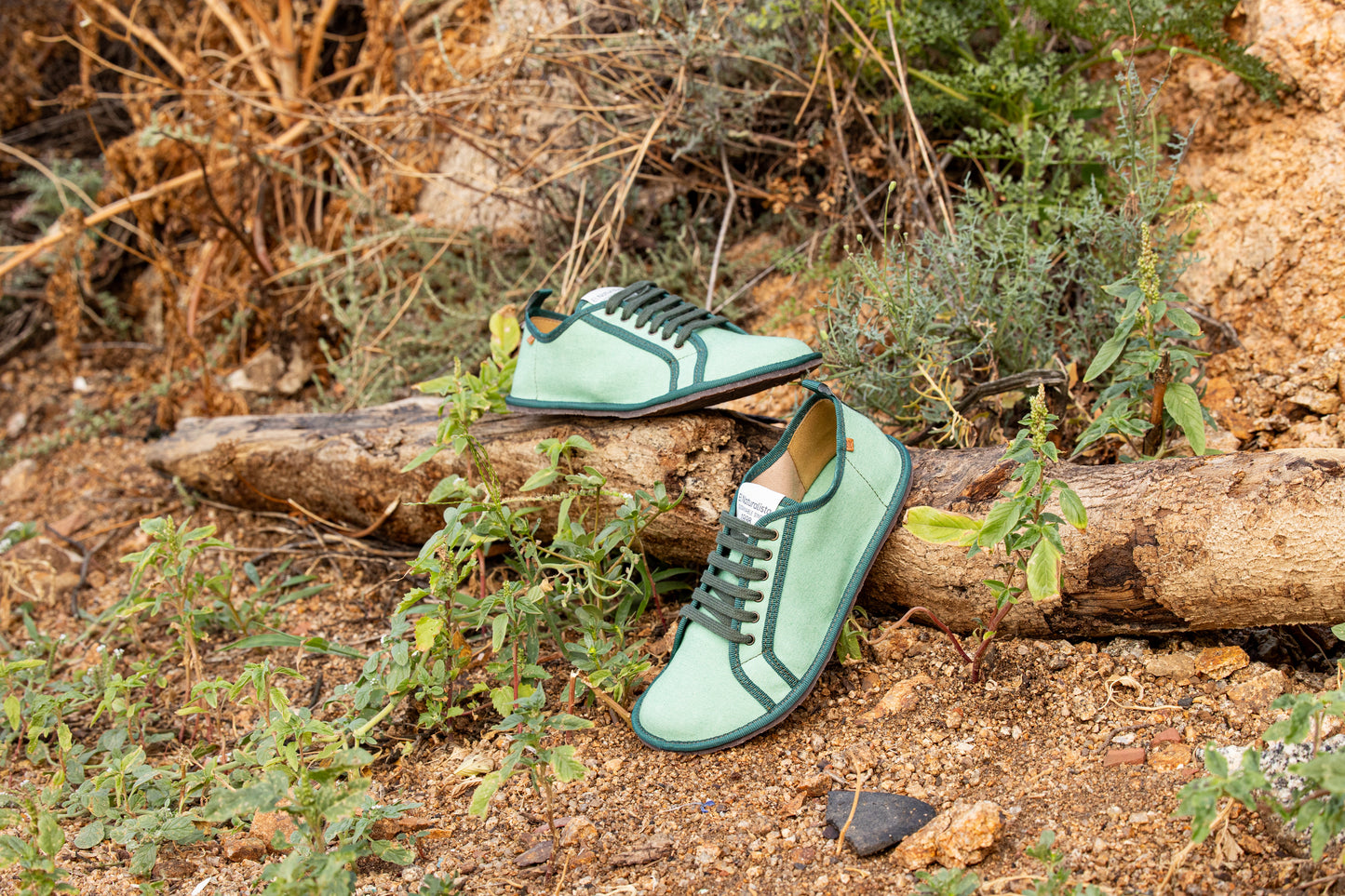 Zapato Barefoot Algodón Reciclado Foliage