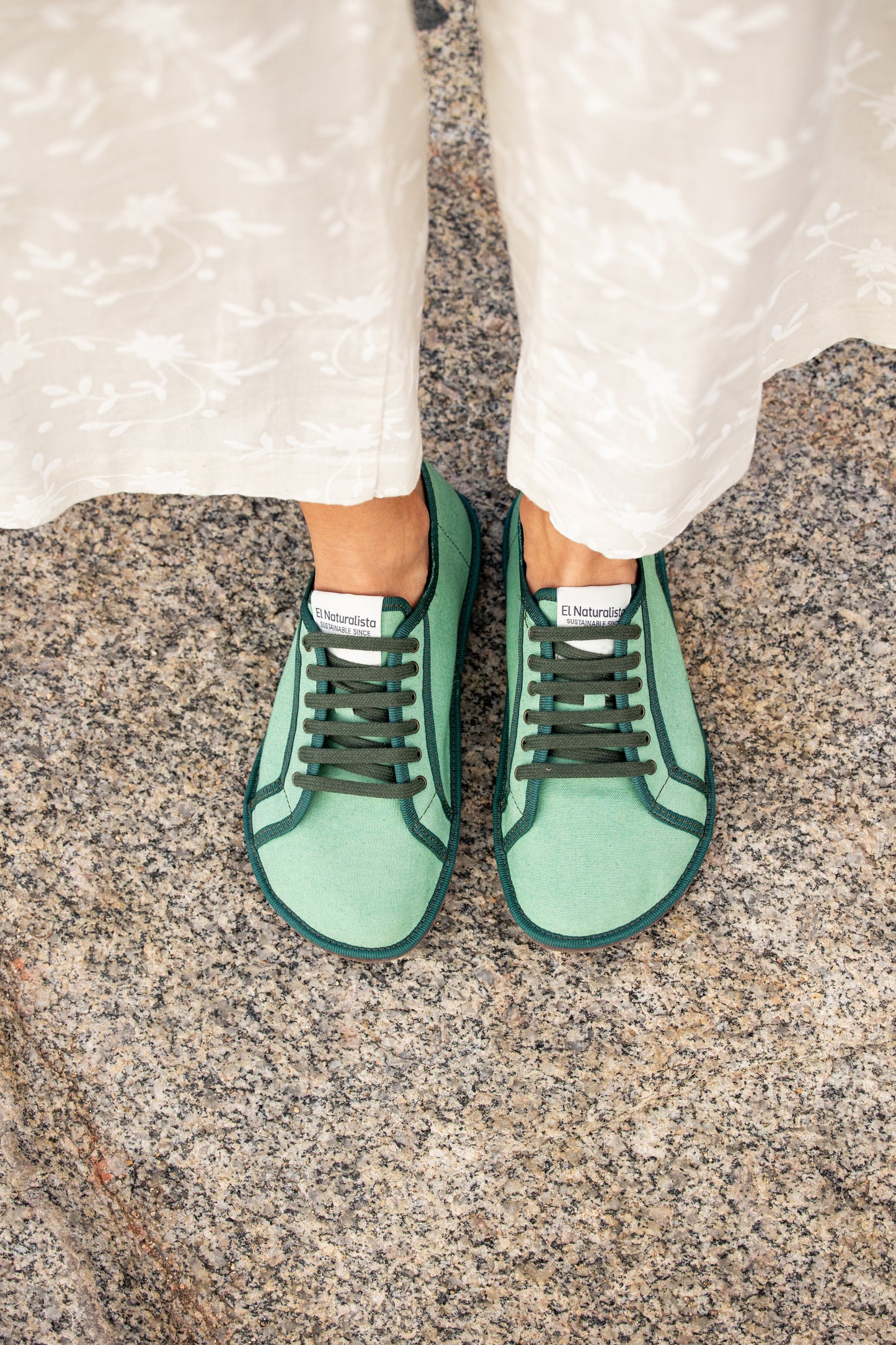 Zapato Barefoot Algodón Reciclado Foliage